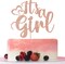 It’s a Girl Cake Topper,Sweet Baby Girl Decorations,Baby Shower/Gender Reveal Party Decorations,Baby Girls 1st Birthday Party Decoration Supplies Rose Gold Glitter